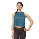 Dog > Cat DoobyUsGear Crop Top