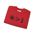 Weed > Beer DoobyUsGear Sweatshirt