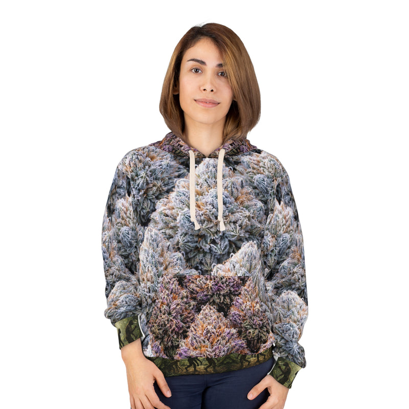 Cannabis Bud All-Over Print Hoodie