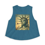 Lady Liberty DoobyUsGear Crop Top