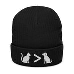 Cat > Dog DoobyUsGear Beanie