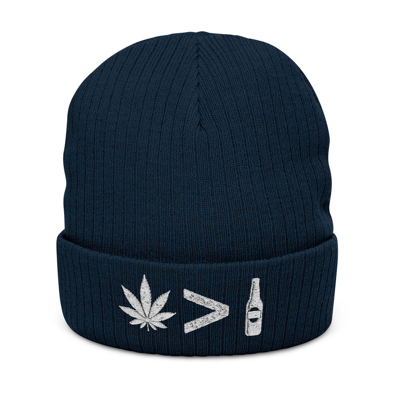 Weed > Beer DoobyUsGear Beanie