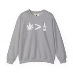 Weed > Beer DoobyUsGear Sweatshirt