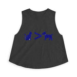 Cat > Dog DoobyUsGear Crop Top