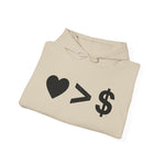 Love > Money DoobyUsGear Hoodie
