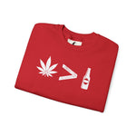 Weed > Beer DoobyUsGear Sweatshirt