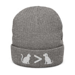 Cat > Dog DoobyUsGear Beanie