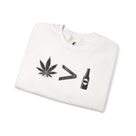 Weed > Beer DoobyUsGear Sweatshirt