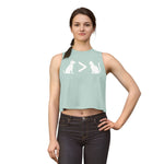 Dog > Cat DoobyUsGear Crop Top