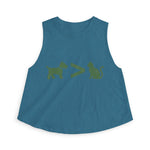 Dog > Cat DoobyUsGear Crop Top