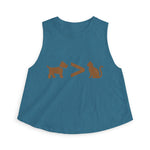 Dog > Cat DoobyUsGear Crop Top