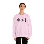 Weed > Beer DoobyUsGear Sweatshirt