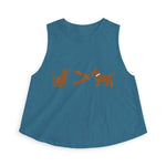 Cat > Dog DoobyUsGear Crop Top