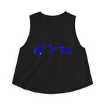 Cat > Dog DoobyUsGear Crop Top