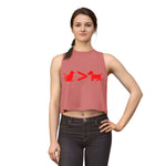 Cat > Dog DoobyUsGear Crop Top