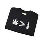 Weed > Beer DoobyUsGear Sweatshirt