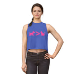 Dog > Cat DoobyUsGear Crop Top