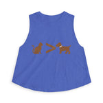 Cat > Dog DoobyUsGear Crop Top