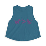 Dog > Cat DoobyUsGear Crop Top