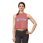 Cat > Dog DoobyUsGear Crop Top