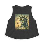 Lady Liberty DoobyUsGear Crop Top
