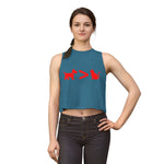 Dog > Cat DoobyUsGear Crop Top