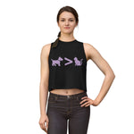 Dog > Cat DoobyUsGear Crop Top