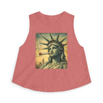 Lady Liberty DoobyUsGear Crop Top