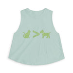 Cat > Dog DoobyUsGear Crop Top